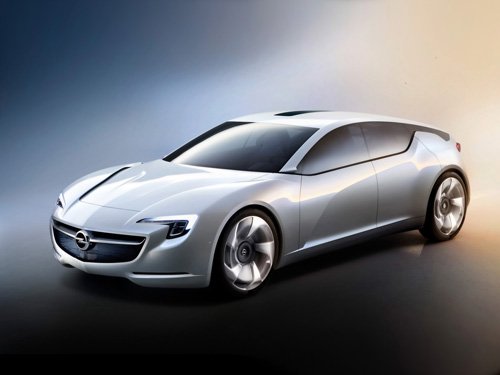 Opel Flextreme GT-E Concept Car Poster Print on 10 mil Archival Satin Paper 16" x 12"