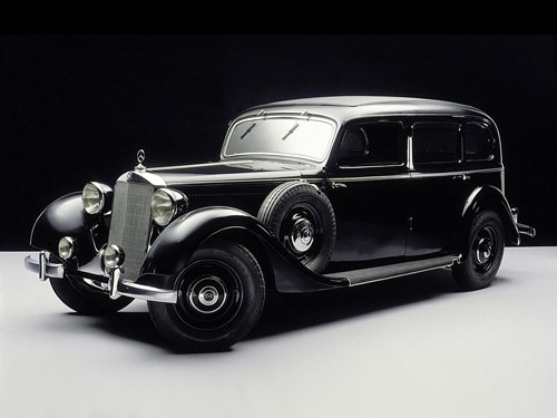 Mercedes-Benz 260 D 1936-1940 Car Poster Print on 10 mil Archival Satin Paper 20" x 15"
