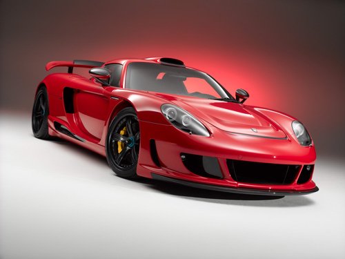 Porsche Gemballa Mirage GT Black Edition Car Poster Print on 10 mil Archival Satin Paper 16" x 12"