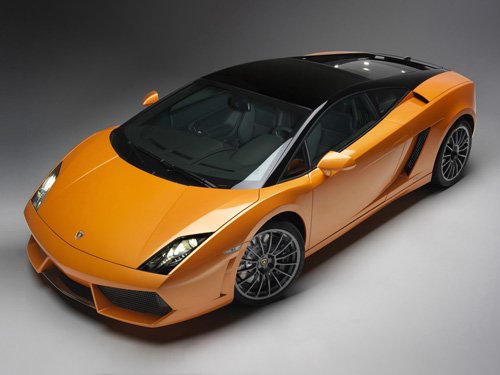 Lamborghini Gallardo LP560-4 Bicolore Car Poster Print on 10 mil Archival Satin Paper 16" x 12"