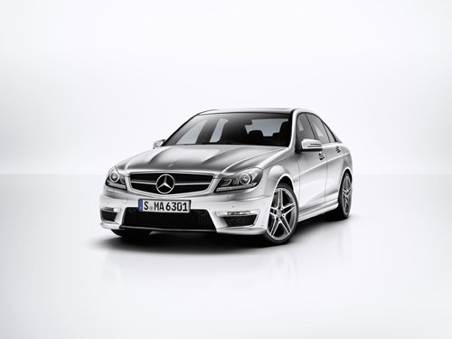 Mercedes-Benz C63 AMG Car Poster Print on 10 mil Archival Satin Paper 16" x 12"