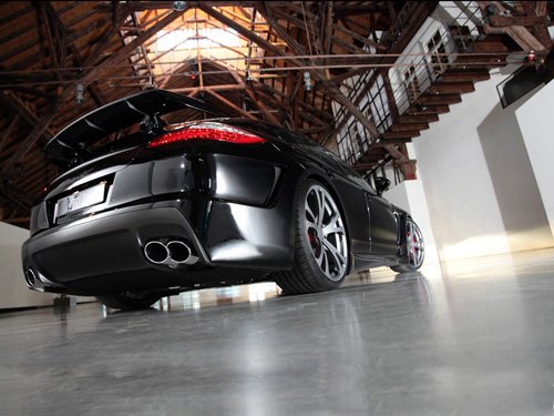 Porsche Panamera TechArt GrandGT Carbon Kit Car Poster Print on 10 mil Archival Satin Paper 16"x12"