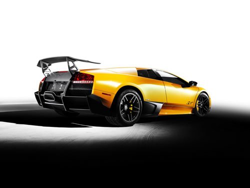 Lamborghini Murcielago LP 670-4 SuperVeloce Car Poster Print on 10 mil Archival Satin Paper 24"x18"