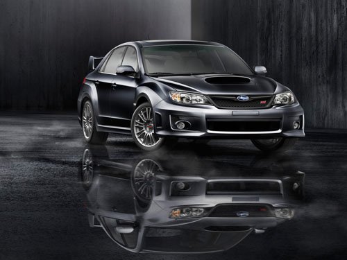 Subaru Impreza WRX STI 2011 Car Poster Print on 10 mil Archival Satin Paper 36" x 24"