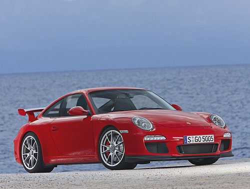 Porsche 911 GT3 (2010) Car Poster Print on 10 mil Archival Satin Paper 24" x 18"