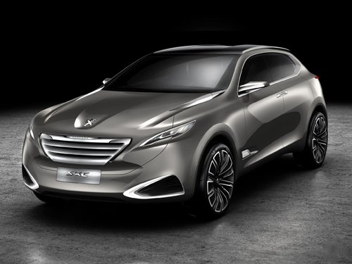 Peugeot SXC Concept Car Poster Print on 10 mil Archival Satin Paper 20" x 15"