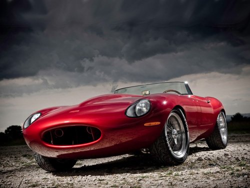 Jaguar Eagle E-Type Speedster Car Poster Print on 10 mil Archival Satin Paper 20" x 15"