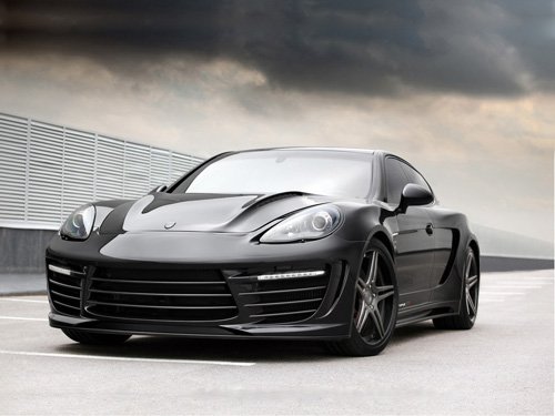 Porsche TopCar Panamera Stingray GTR Car Poster Print on 10 mil Archival Satin Paper 16" x 12"