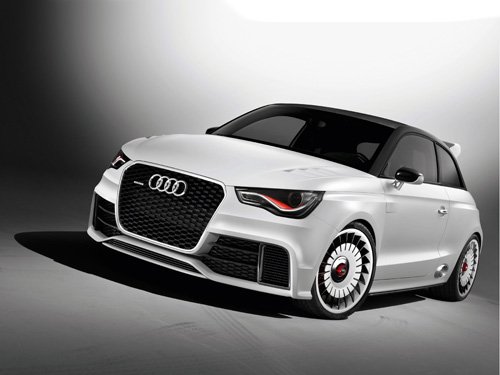 Audi A1 Clubsport Quattro Concept Car Poster Print on 10 mil Archival Satin Paper 36" x 24"