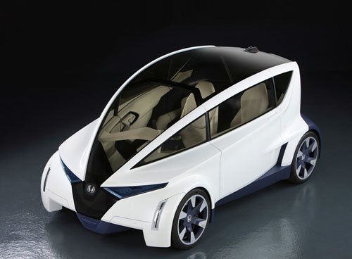 Honda P-NUT Concept Car Poster Print on 10 mil Archival Satin Paper 20" x 15"