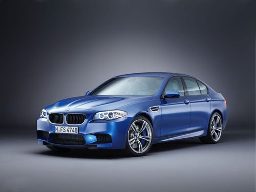 BMW M5 2012 Car Poster Print on 10 mil Archival Satin Paper 36" x 24"