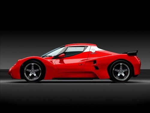 Suzusho Supasse-V Car Poster Print on 10 mil Archival Satin Paper 36" x 24"