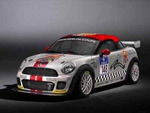 Mini John Cooper Works Coupe Endurance Car Poster Print on 10 mil Archival Satin Paper 20" x 15"