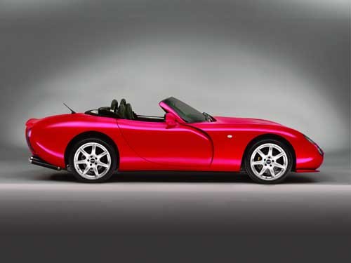 TVR Tuscan Convertible Car Poster Print on 10 mil Archival Satin Paper 16" x 12"