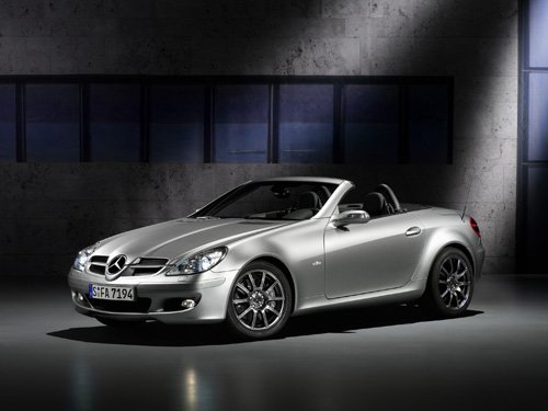 Mercedes-Benz SLK Edition 10 Car Poster Print on 10 mil Archival Satin Paper 24" x 18"