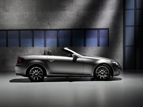 Mercedes-Benz SLK Edition 10 Car Poster Print on 10 mil Archival Satin Paper 24" x 18"