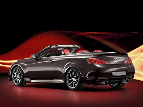 Infiniti IPL G Cabrio Concept Car Poster Print on 10 mil Archival Satin Paper 36" x 24"