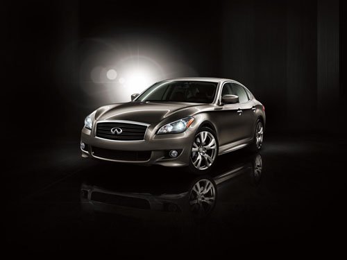Infiniti Series M Sedan Car Poster Print on 10 mil Archival Satin Paper 24" x 18"
