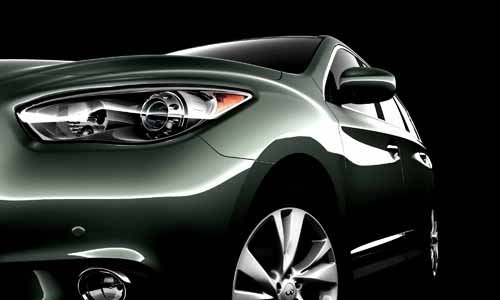 Infiniti JX Concept Car Poster Print on 10 mil Archival Satin Paper 25" x 17"