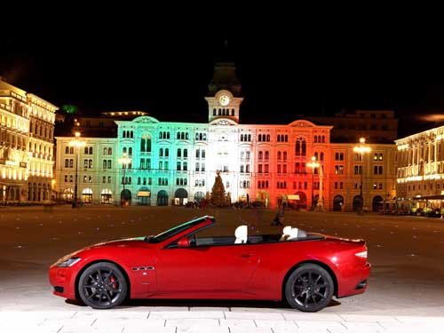Maserati GranCabrio Sport International Car Poster Print on 10 mil Archival Satin Paper 20" x 15"