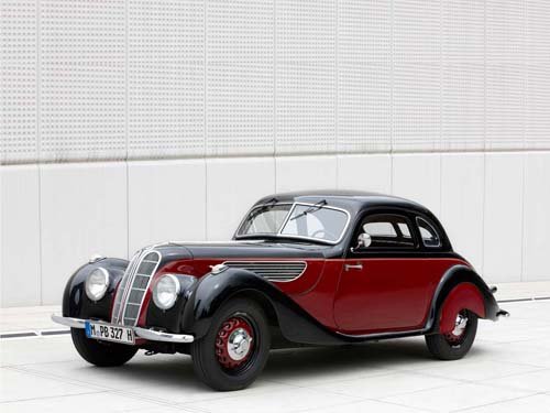 BMW 327/328 Coupe (1939} Car Poster Print on 10 mil Archival Satin Paper 20" x 15"