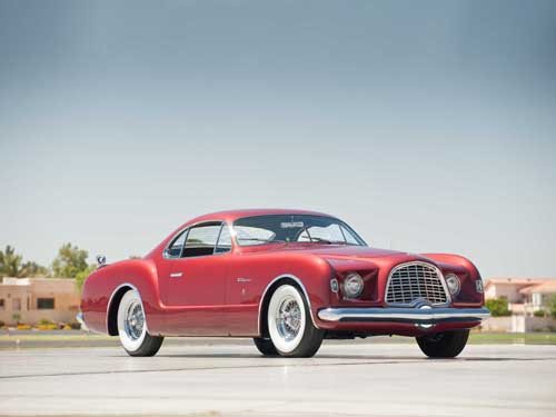 Chrysler D Elegance (1952) Car Poster Print on 10 mil Archival Satin Paper 20" x 15"