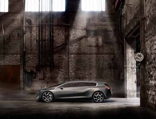 Peugeot HX1 Concept Car Poster Print on 10 mil Archival Satin Paper 24" x 18"