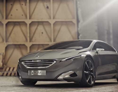 Peugeot HX1 Concept Car Poster Print on 10 mil Archival Satin Paper 32" x 24"