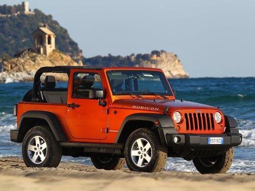 Jeep Wrangler (2012) Car Poster Print on 10 mil Archival Satin Paper 16" x 12"
