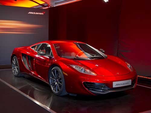 Mclaren MP4 12C Bespoke Edition Car Poster Print on 10 mil Archival Satin Paper 16" x 12"