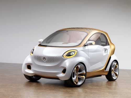 Smart Forvision (2011) Car Poster Print on 10 mil Archival Satin Paper 16" x 12"