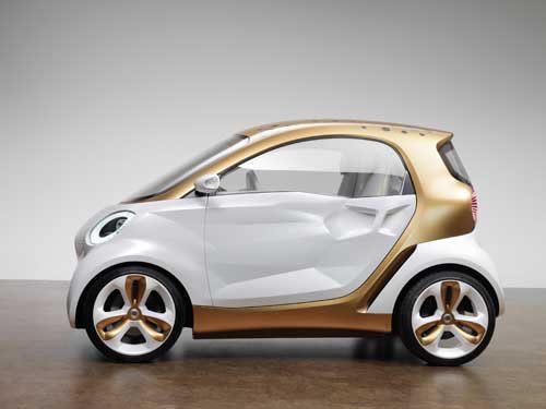 Smart Forvision (2011) Car Poster Print on 10 mil Archival Satin Paper 24" x 18"