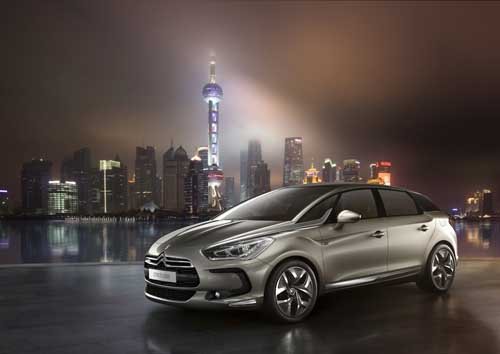 Citroen DS5 Shanghai (2012) Car Poster Print on 10 mil Archival Satin Paper 16" x 12"