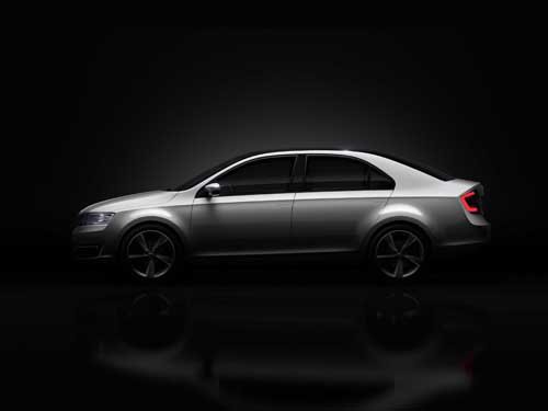 Skoda MissionL Concept Car Poster Print on 10 mil Archival Satin Paper 16" x 12"