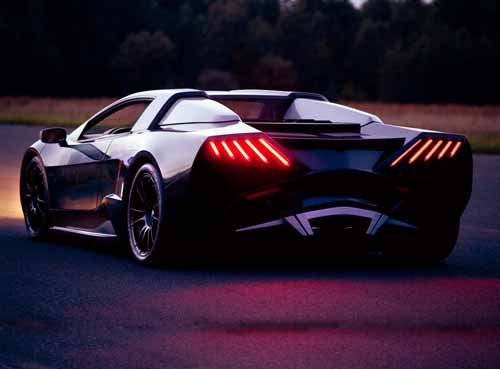 Arrinera Super Car Poster Print on 10 mil Archival Satin Paper 20" x 15"