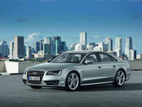 Audi S8 (2012) Car Poster Print on 10 mil Archival Satin Paper 20" x 15"