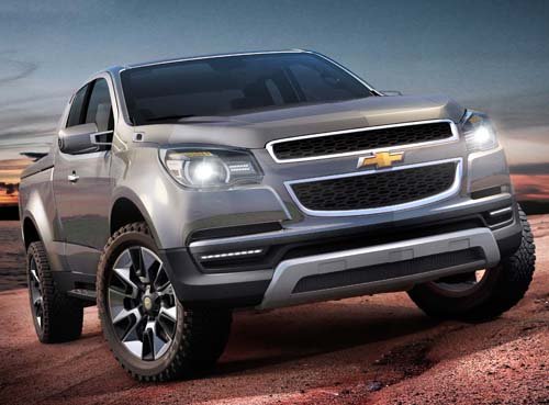 Chevrolet Colorado Show Truck Poster Print on 10 mil Archival Satin Paper 20" x 15"