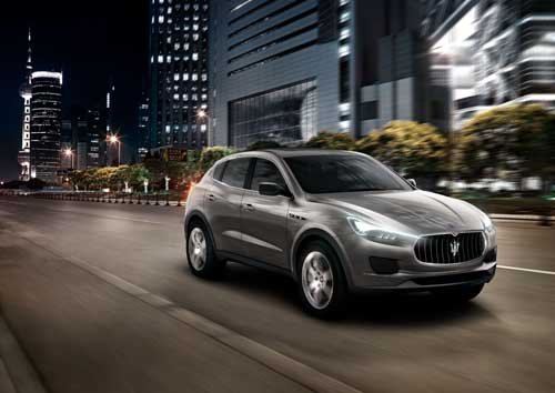 Maserati Kubang (2011) Car Poster Print on 10 mil Archival Satin Paper 16" x 12"