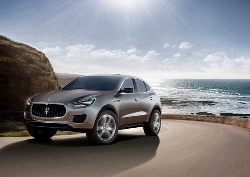 Maserati Kubang (2011) Car Poster Print on 10 mil Archival Satin Paper 20" x 15"