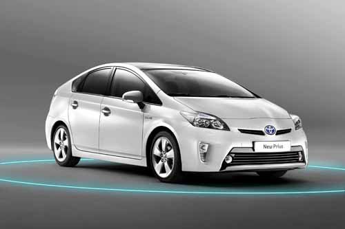 Toyota Prius Hybrid Car Poster Print on 10 mil Archival Satin Paper 30" x 20"