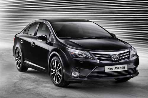 Toyota Avensis (2012) Car Poster Print on 10 mil Archival Satin Paper 20" x 15"