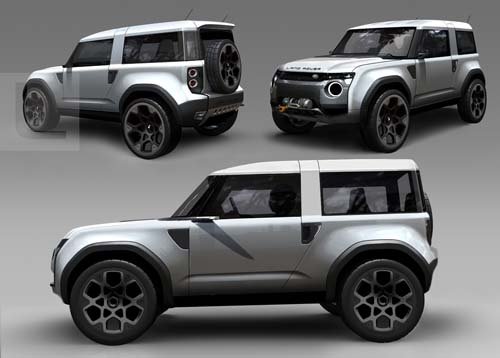 Land Rover DC100 Concept Car Poster Print on 10 mil Archival Satin Paper 36" x 24"