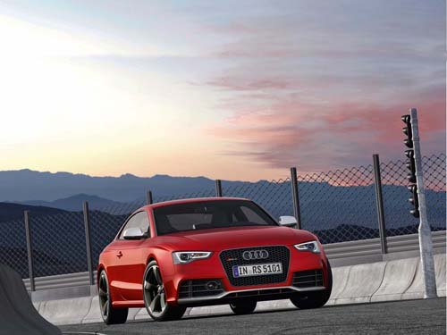 Audi RS 5 Car Poster Print on 10 mil Archival Satin Paper 20" x 15"