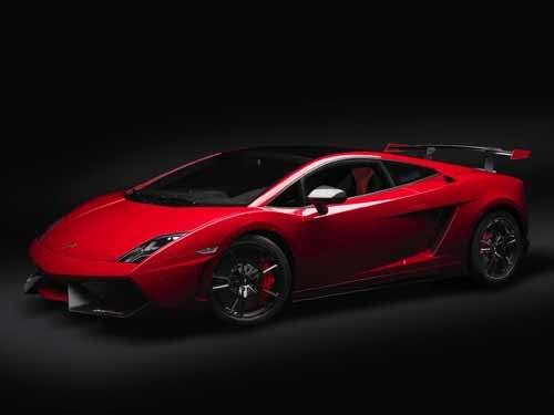 Lamborghini Gallardo LP570-4 Super Trofeo Car Poster Print on 10 mil Archival Satin Paper 24" x 16"