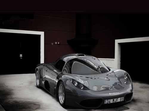 Onuk Sazan S Car Poster Print on 10 mil Archival Satin Paper 16" x 12"
