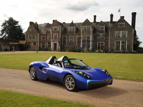 Gordon Murray Teewave AR.1 Concept Car Poster Print on 10 mil Archival Satin Paper 24" x 18"
