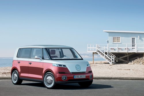 Volkswagen Bulli Concept Car Poster Print on 10 mil Archival Satin Paper 24" x 18"