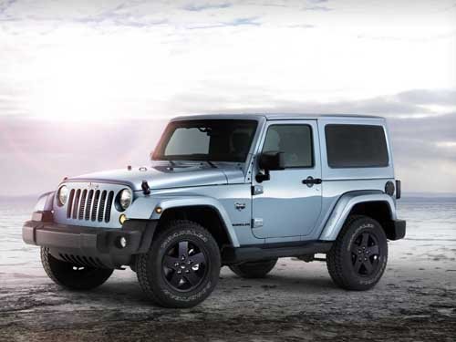 Jeep Wrangler Arctic Car Poster Print on 10 mil Archival Satin Paper 20" x 15"