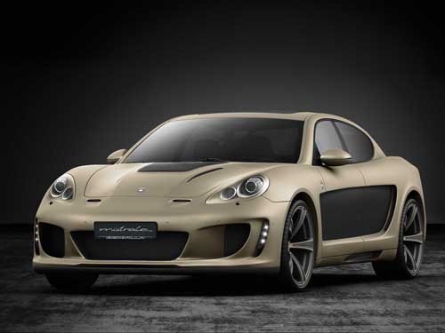 Gemballa Porsche Panamera Mistrale Car Poster Print on 10 mil Archival Satin Paper 16" x 12"