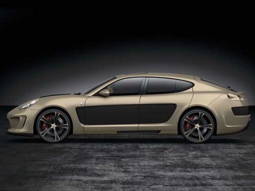 Gemballa Porsche Panamera Mistrale Car Poster Print on 10 mil Archival Satin Paper 20" x 15"